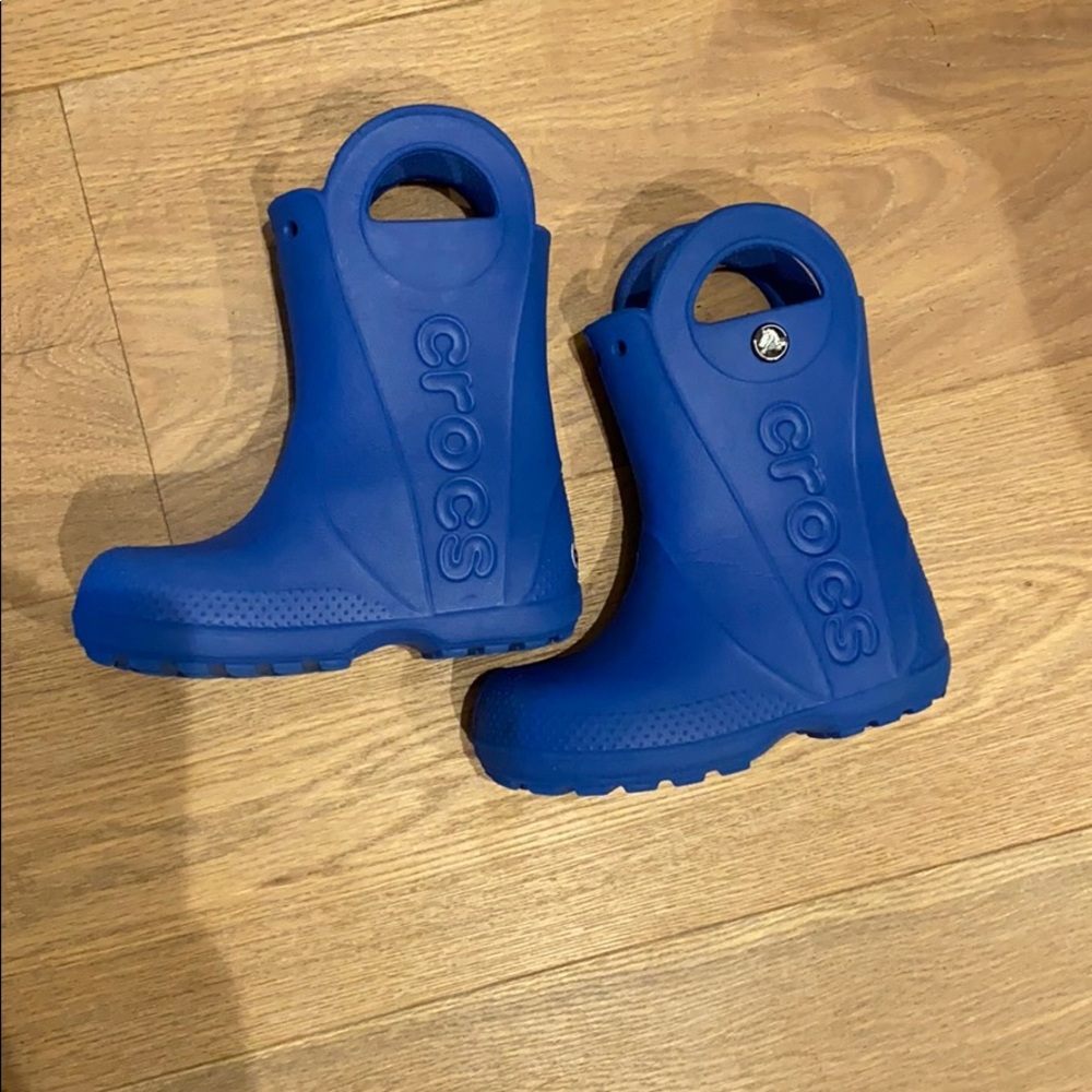 Crocs rain boots